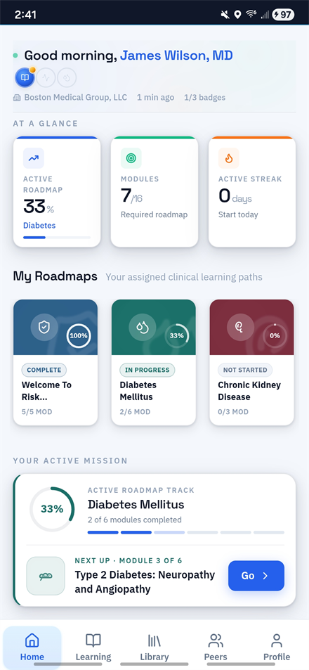 Learner Dashboard